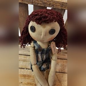 Lil Sister Doll Primitive Rustic Country Simple